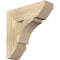 Ekena Millwork Thorton Slat Rough Sawn Bracket, Douglas Fir, 4"W x 14"D x 14"H BKT04X14X14THR06RDF - alternate 1
